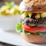 Grilled Black Bean Burgers are Millennial Magazine's gourmet burger of the week.