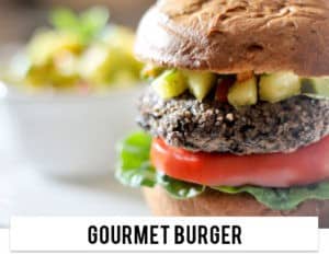 Grilled Black Bean Burgers are Millennial Magazine's gourmet burger of the week.
