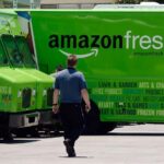 In-home grocery delivery service now offered by Amazon Fresh.