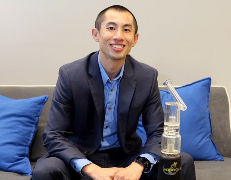 Seibo Shen, CEO of Vapexhale- millennials