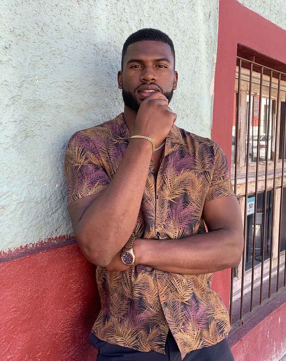 Ford Model, Broderick Hunter, Influences The Art Of Male Grooming