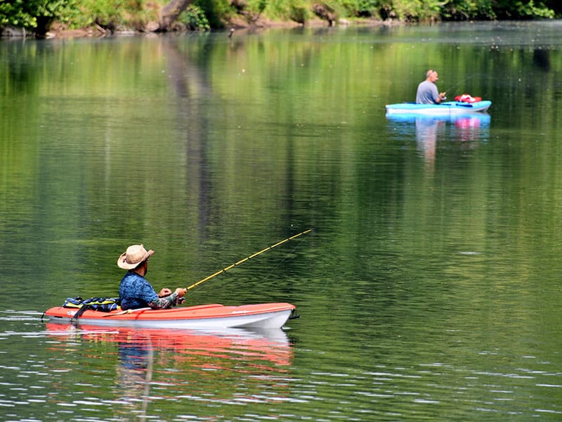 Millennial Magazine - fishing kayak