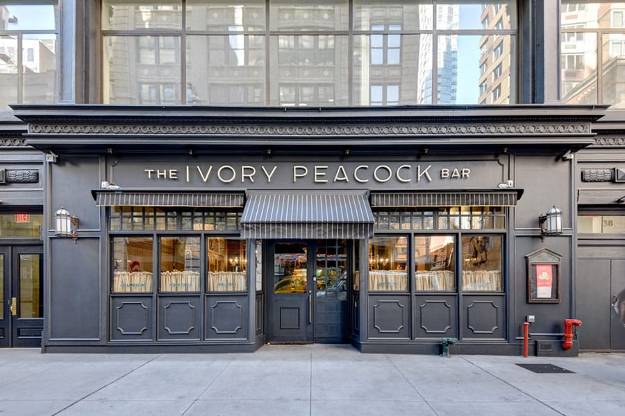 Millennial Magazine - Food and Drink - The Ivory Peacock Exterior