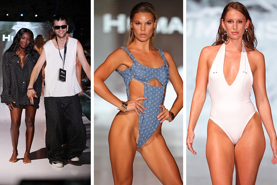 Millennial Magazine - Beauty and Fashion - Miami Swim Week The Shows Humans x Sanxuary Collage