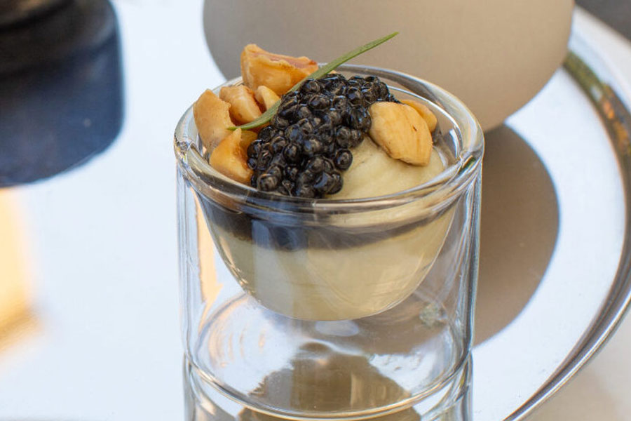 Millennial Magazine - travel - food and drink - Jordan Winery corn caviar