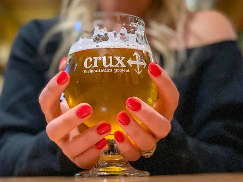 Millennial Magazine- Travel- Food and Drink- Best beer gardens- Crux Fermentation Project