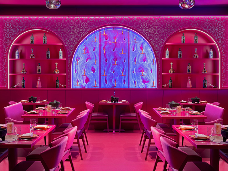 Millennial Magazine- Travel- Food and Drink- Rosa Mexicano- Pink Room