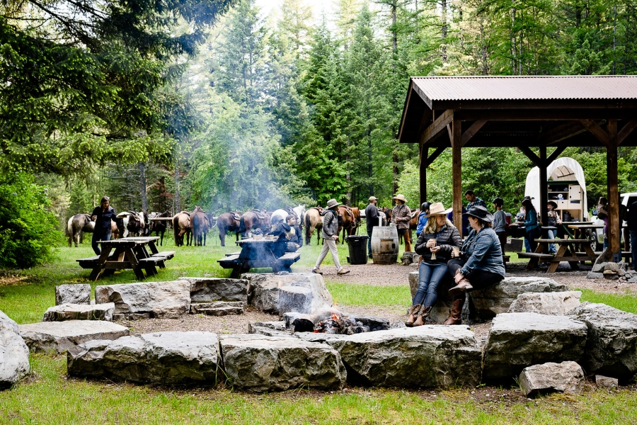 Millennial Magazine - Hotels - Breakfast Ride Camp- Flathead Lake Lodge