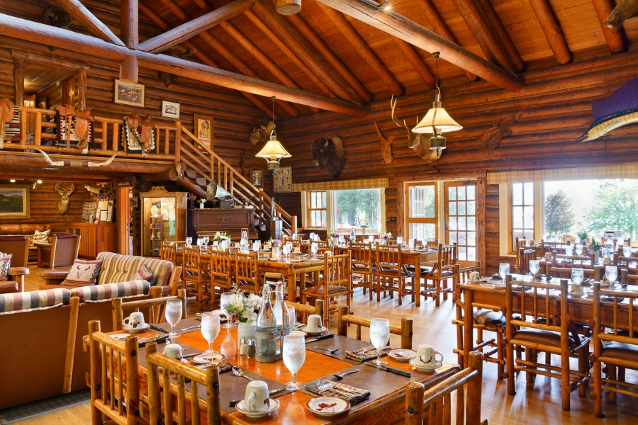 Millennial Magazine - Hotels - Main Lodge Interior - Flathead Lake
