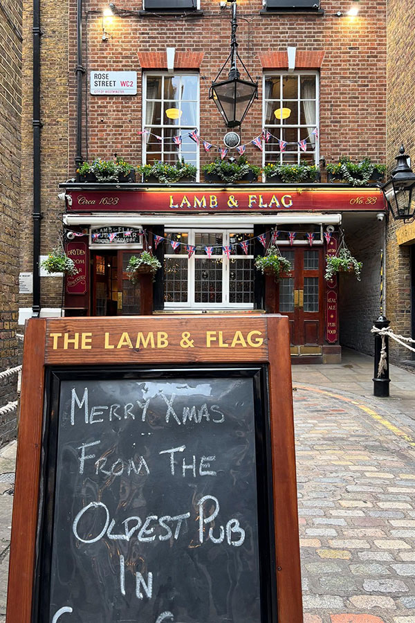 Millennial Magazine - Restaurant - The Lamb and Flag