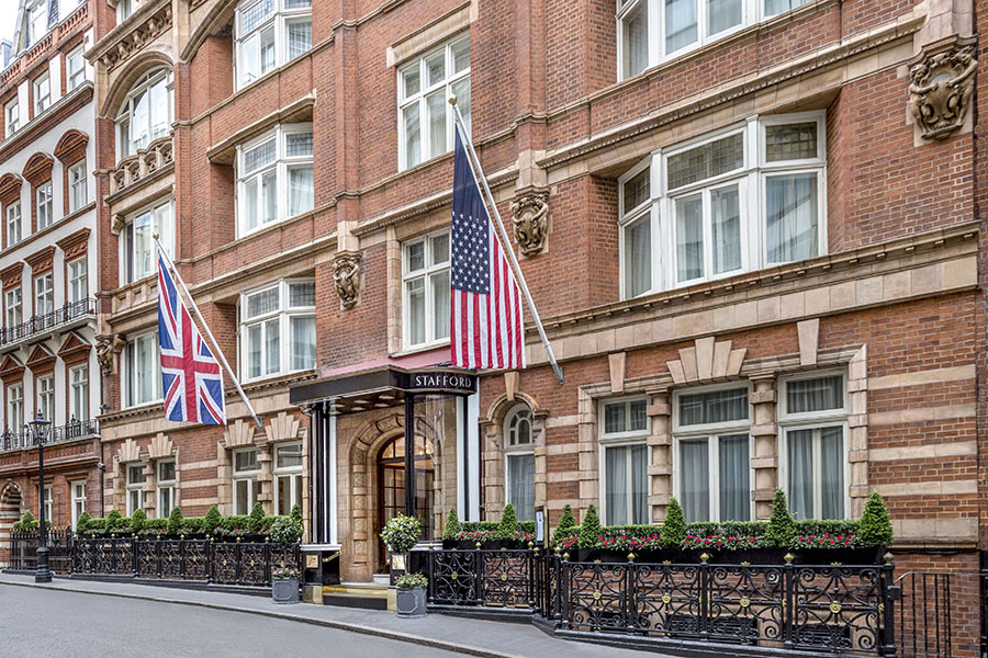 Millennial Magazine - Restaurant - The Stafford London Exterior