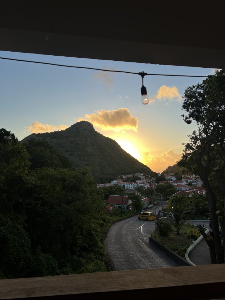 Saba sunset