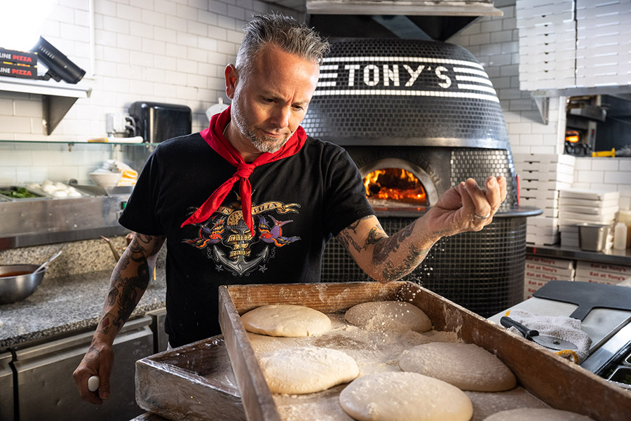 Millennial Magazine - Founders - Chef Tony in the kitchen