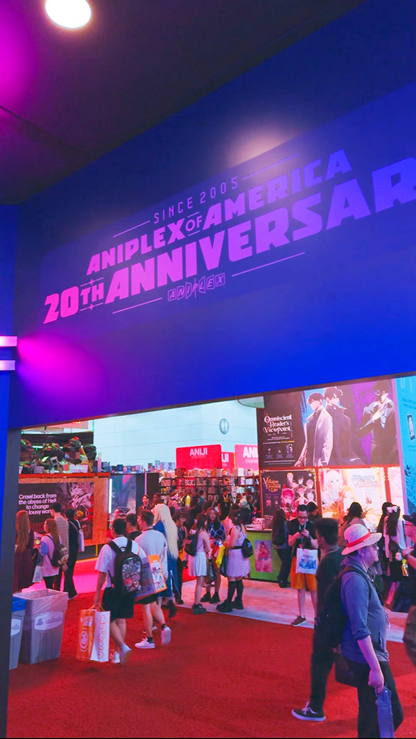 Millennial Magazine - blueprints - anime expo show floor