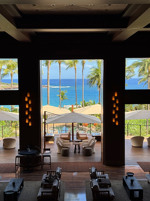 Millennial Magazine - luxury escapes - Four seasons lanai lobby