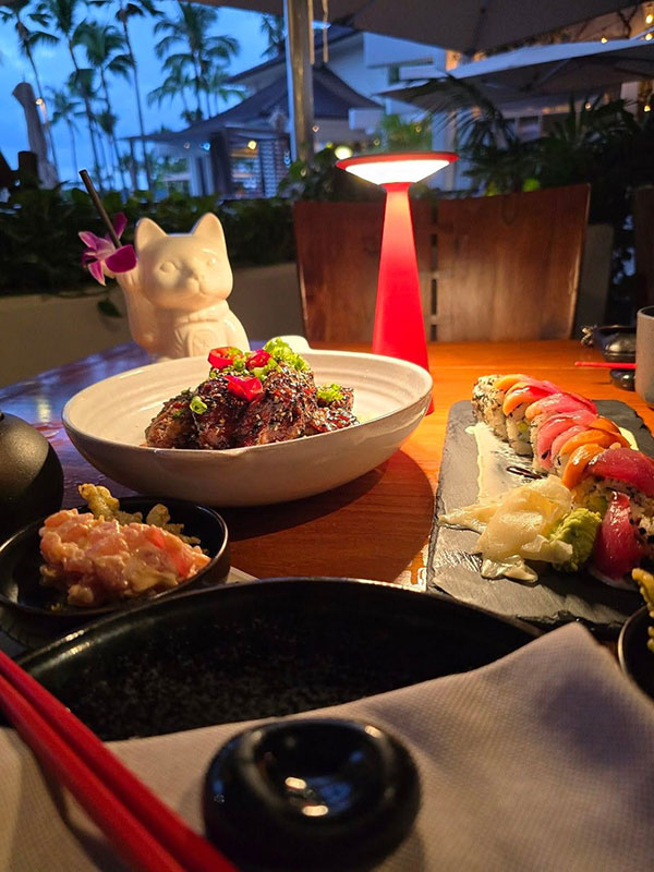 Millennial Magazine - luxury escapes - dinner at manalo lounge