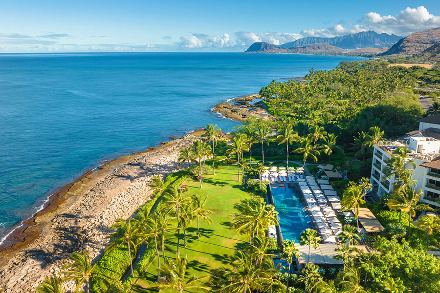 Millennial Magazine - luxury escapes - four seasons oahu exterior