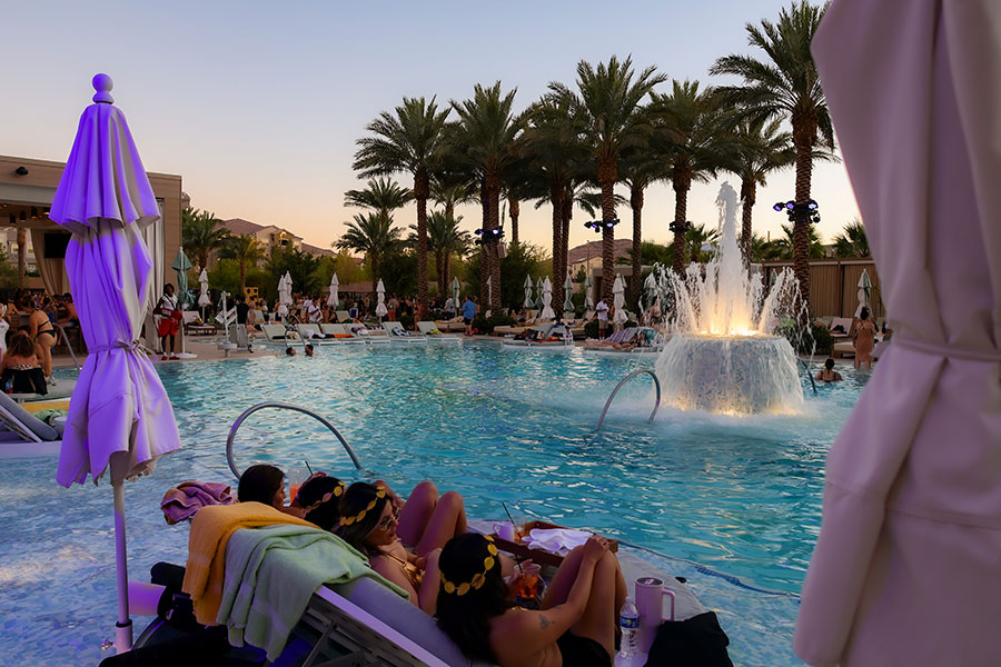 Millennial Magazine - flow state - pool lounge solara